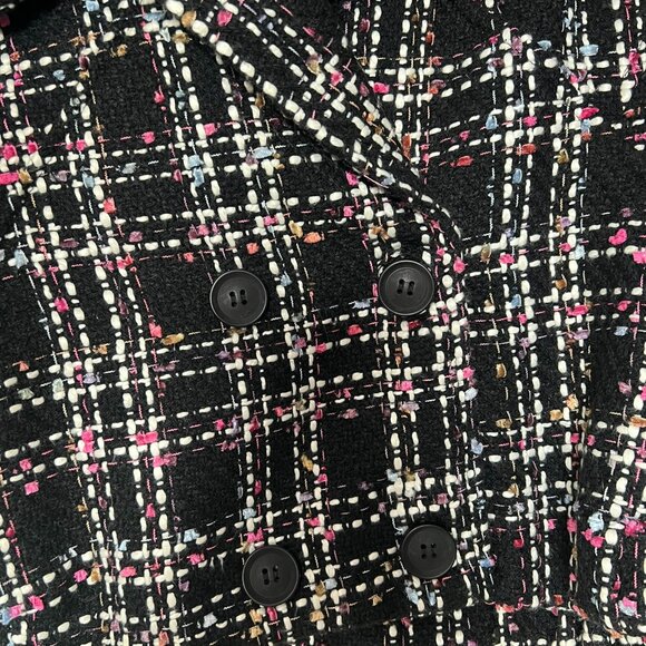 FATE Tweed Bomber Jacket/Coast - VICI - Black & Multicolor - Picture 2 of 10